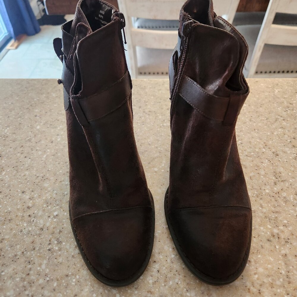 Crown vintage booties, size 8.5